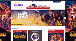 Desktop Screenshot of cineflix.com.br